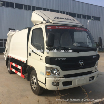 china fabricante foton caminhão compactador de lixo